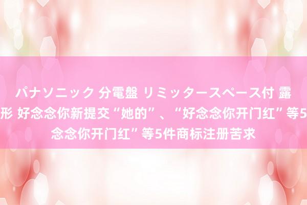 パナソニック 分電盤 リミッタースペース付 露出・半埋込両用形 好念念你新提交“她的”、“好念念你开门红”等5件商标注册苦求