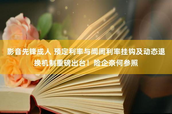 影音先锋成人 预定利率与阛阓利率挂钩及动态退换机制重磅出台！险企奈何参照