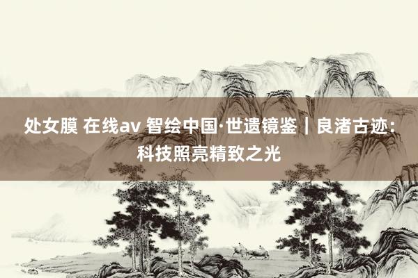 处女膜 在线av 智绘中国·世遗镜鉴｜良渚古迹：科技照亮精致之光